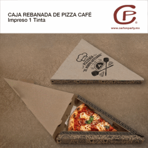 Caja para rebanada de pizza 1 TINTA