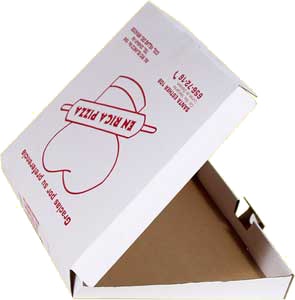 Enrica Espresso caja para pizza 1 tinta