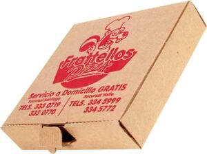 Frattello's caja para pizza 1 tinta