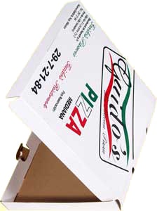 Guido's caja para pizza 2 tintas