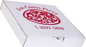 Los Conos caja para pizza 1 tinta