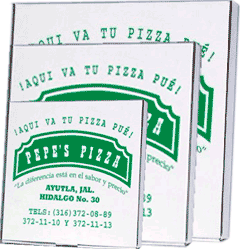 Pepe´s Pizza Caja para pizza 1 tinta