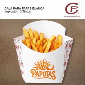 Caja para papas