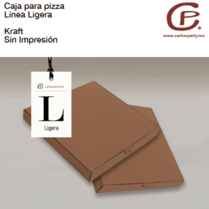 Caja para pizza LIGERA