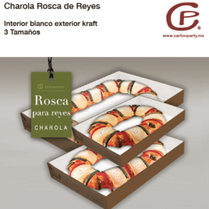 Charola para Rosca de Reyes