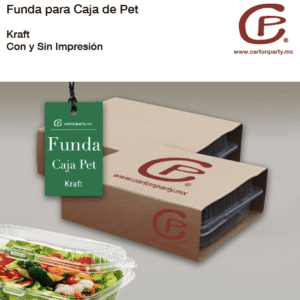 Funda para caja de pet