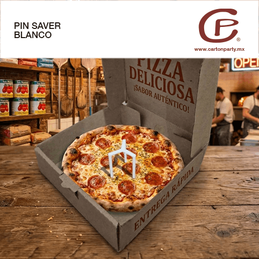 Pin / separador de caja de pizza / pizzerillo / pizza saver - Imagen 5