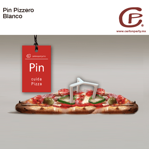 Pin / separador de caja de pizza / pizzerillo / pizza saver - Imagen 2