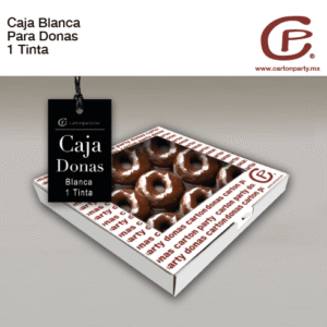Caja para donas 1 TINTA