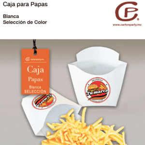 Caja para papas
