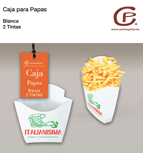 Caja para papas - Imagen 6