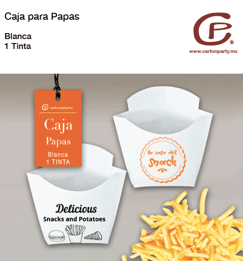 Caja para papas - Imagen 5