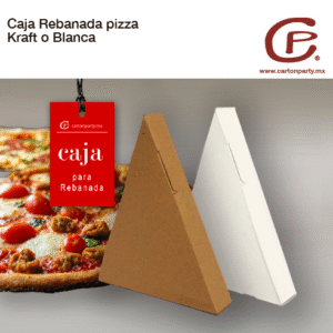 Caja para rebanada de pizza