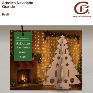 Pino navideño de cartón grande K21