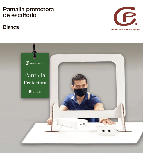 Pantalla Protectora blanca