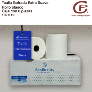Toalla de papel extra suave en rollo para manos