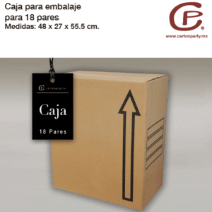 Cajas para embalaje / 18 Pares