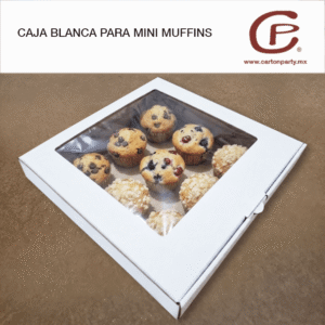 Caja para Mini Muffins