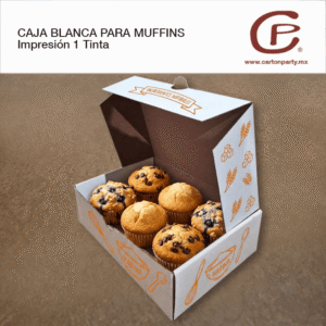 Caja para Muffins 1 TINTA