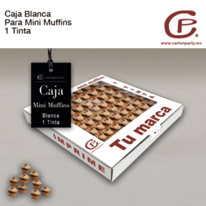 Caja para Mini Muffins 1 TINTA