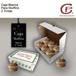 Caja para Muffins 2 TINTAS