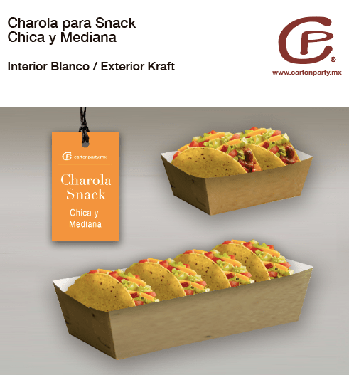 Charolas para Snack